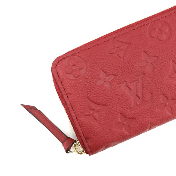 m60169 06 Louis Vuitton Monogram Empreinte Wallet Long Round Zipper Sleaze