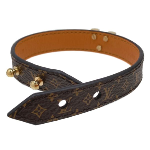 m6042f 55 Louis Vuitton Essential V Monogram Bracelet Brown