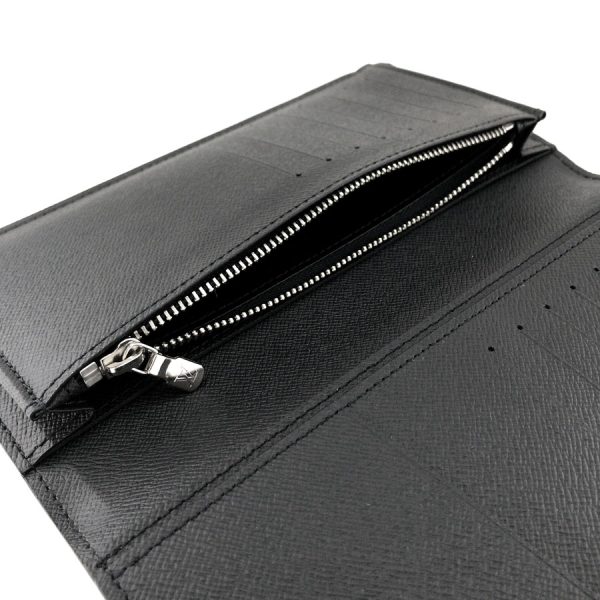 m60622 05 Louis Vuitton Epi Wallet Long Bifold Noir