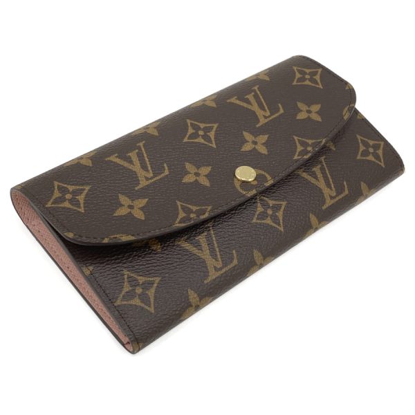 m61289 03 Louis Vuitton Portefeuille Emily Monogram Rose Wallet