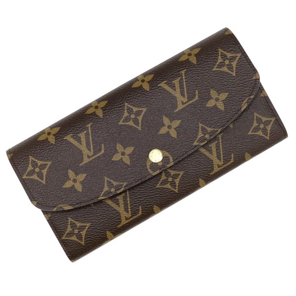 m61289 07 Louis Vuitton Portefeuille Emily Monogram Rose Wallet