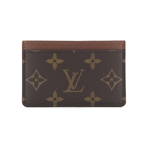 m61733 01 Louis Vuitton Pass Case Monogram Armagnac Card Case