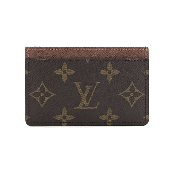 m61733 02 Louis Vuitton Pass Case Monogram Armagnac Card Case