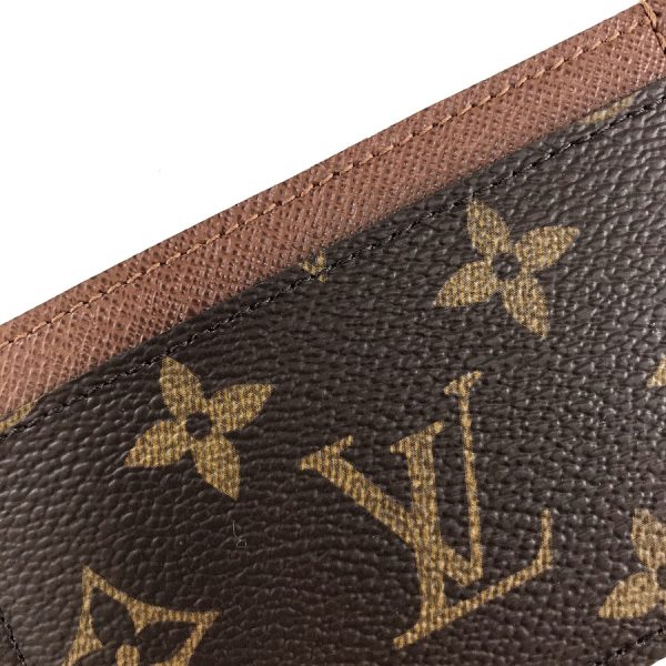 m61733 06 Louis Vuitton Pass Case Monogram Armagnac Card Case