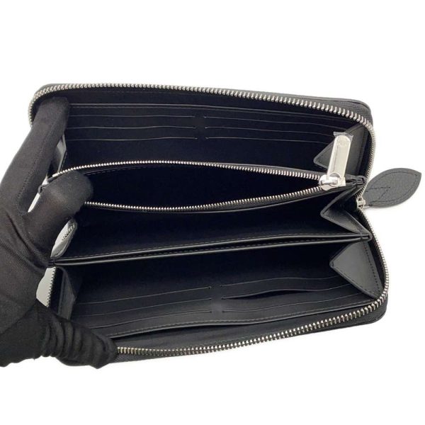 m61867 04 Louis Vuitton Zippy Long Wallet Noir