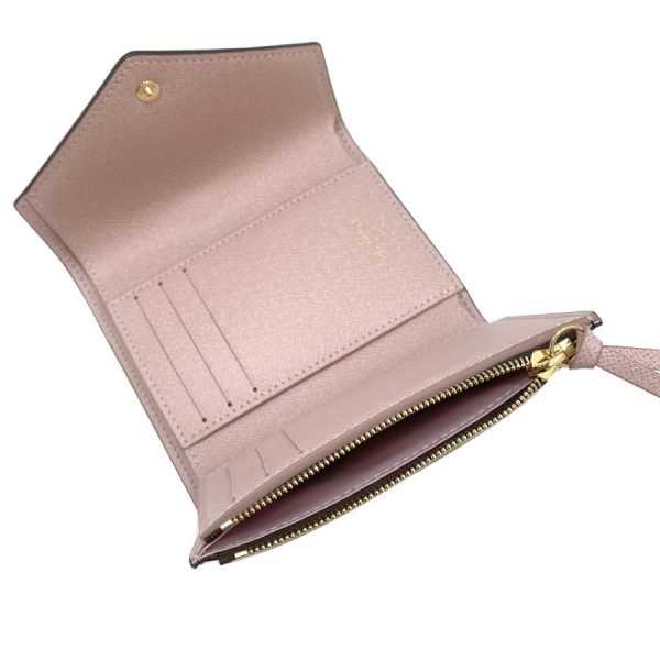 m62360 06 Louis Vuitton Portefeuille Victorine Monogram Rose Wallet