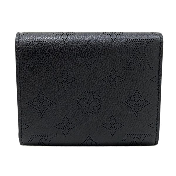 m62540 03 Louis Vuitton Portefeuille Iris Monogram Mahina Noir Wallet