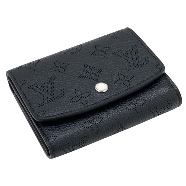 m62540 08 Louis Vuitton Portefeuille Iris Monogram Mahina Noir Wallet