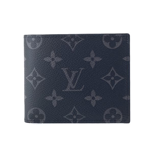 m62545 01 Louis Vuitton Portefeuille Marco Monogram Eclipse Wallet