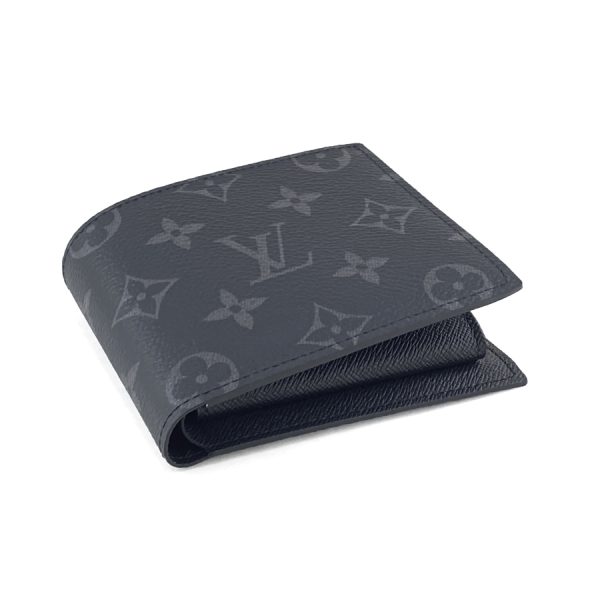 m62545 03 Louis Vuitton Portefeuille Marco Monogram Eclipse Wallet