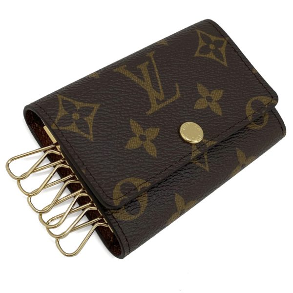 m62630 004 Louis Vuitton Multicle 6 Monogram Armagnac Key Case