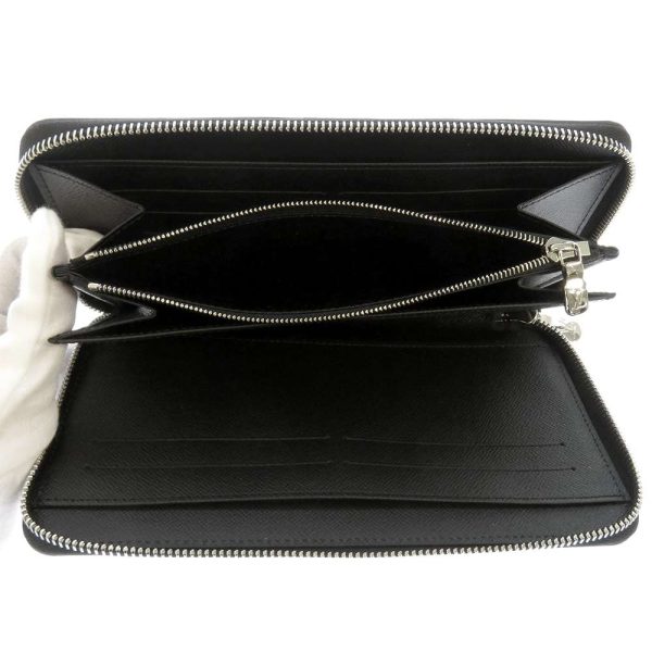 m62643 05 Louis Vuitton Zippy Organizer NM Round Zipper Wallet Noir