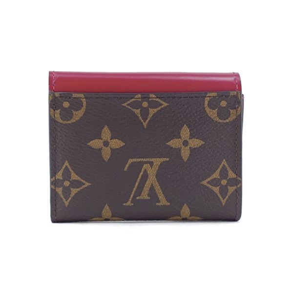 m62932 02 Louis Vuitton Portefeuille Zoe Monogram Fuchsia Wallet