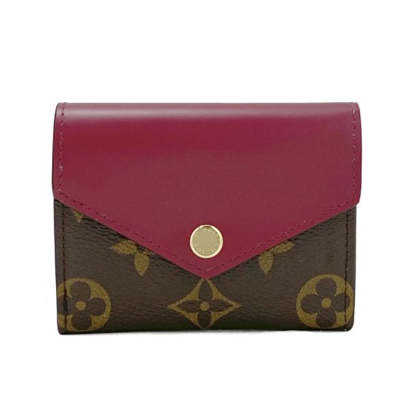 m62932 10 Louis Vuitton Portefeuille Zoe Monogram Fuchsia Wallet