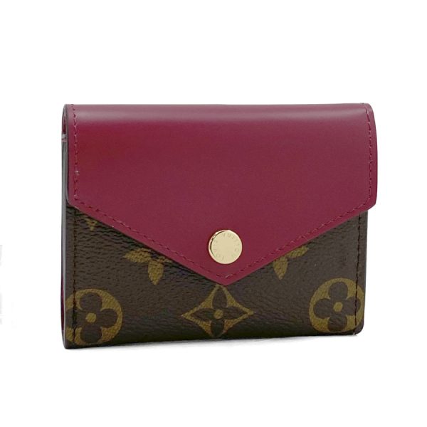 m62932 11 Louis Vuitton Portefeuille Zoe Monogram Fuchsia Wallet