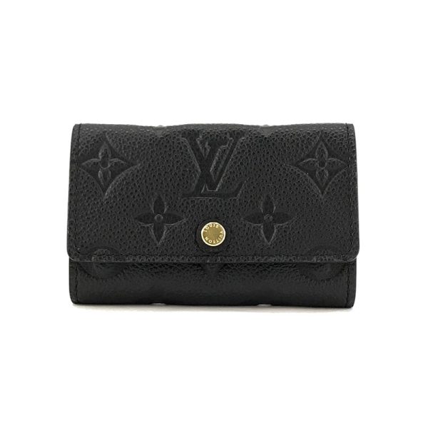 m64421 01 Louis Vuitton Multicle 6 Monogram Empreinte Noir Key Case