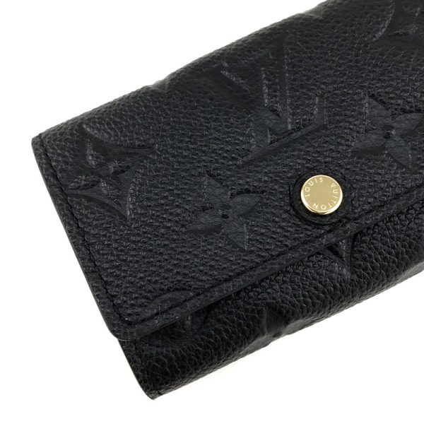 m64421 06 Louis Vuitton Multicle 6 Monogram Empreinte Noir Key Case