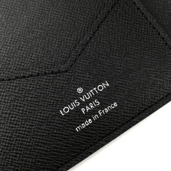 m64501 06 Louis Vuitton Passport Cover Monogram Eclipse Passport Case