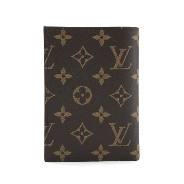 m64502 02 Louis Vuitton Passport Cover Monogram Passport Case