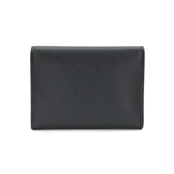 m64595 02 Louis Vuitton Carte de Visite Taiga Noir Card Case