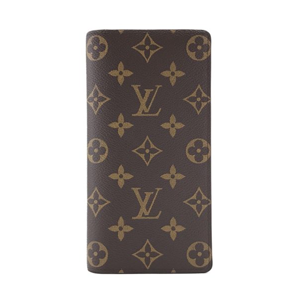 m66540 01 Louis Vuitton Monogram Leather Bifold Wallet