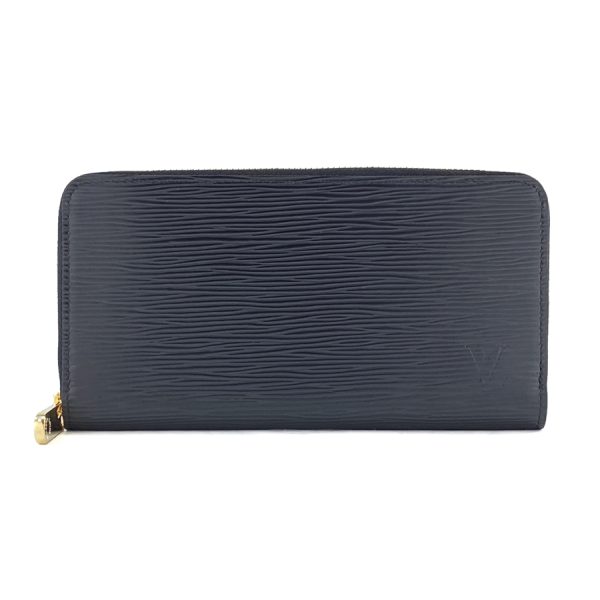 m68755 01 Louis Vuitton Zippy Wallet Epi Noir Wallet