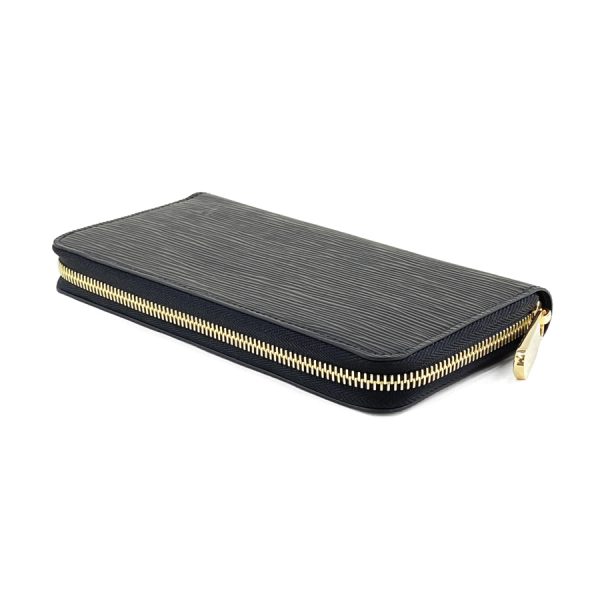 m68755 03 Louis Vuitton Zippy Wallet Epi Noir Wallet