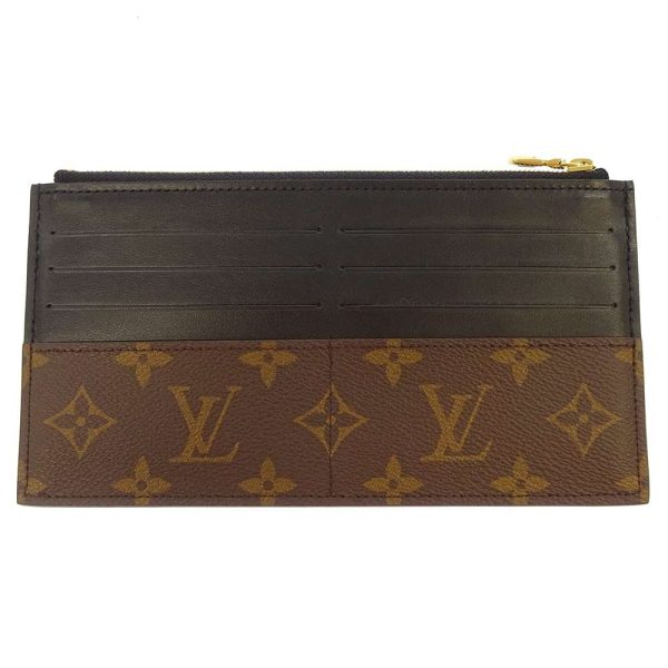 m80348 03 Louis Vuitton Slim Purse Long Wallet Black