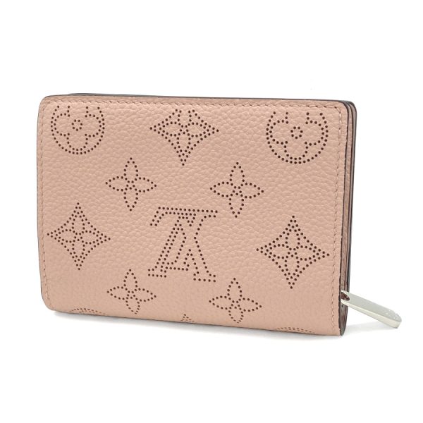 m80623 02 Louis Vuitton Portefeuille Claire Monogram Mahina Leather Magnolia Wallet