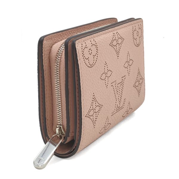 m80623 03 Louis Vuitton Portefeuille Claire Monogram Mahina Leather Magnolia Wallet