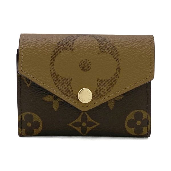 m80725 002 Louis Vuitton Portefeuille Zoe Monogram Giant Reverse Wallet