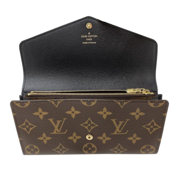 m80726 05 Louis Vuitton Portefeuil Sarah Monogram Giant Reverse Wallet