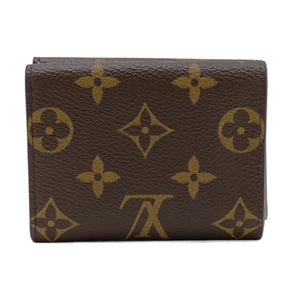 m81667 02 Louis Vuitton Monogram Shimmer Wallet Tri Fold Compact Mini Champagne Gold