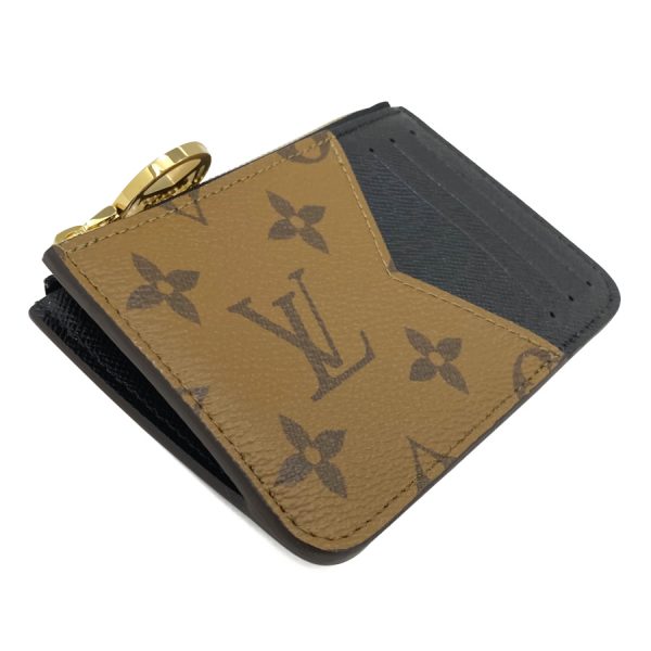 m81912 06 Louis Vuitton Monogram Reverse Card Case Coin Case