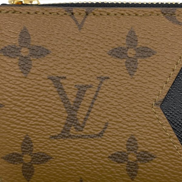 m81912 07 Louis Vuitton Monogram Reverse Card Case Coin Case