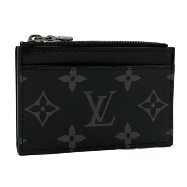 m82253 01 Louis Vuitton Monogram Eclipse Coin Case Card Holder