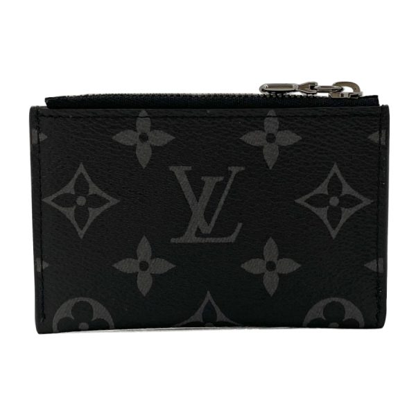 m82253 02 Louis Vuitton Monogram Eclipse Coin Case Card Holder