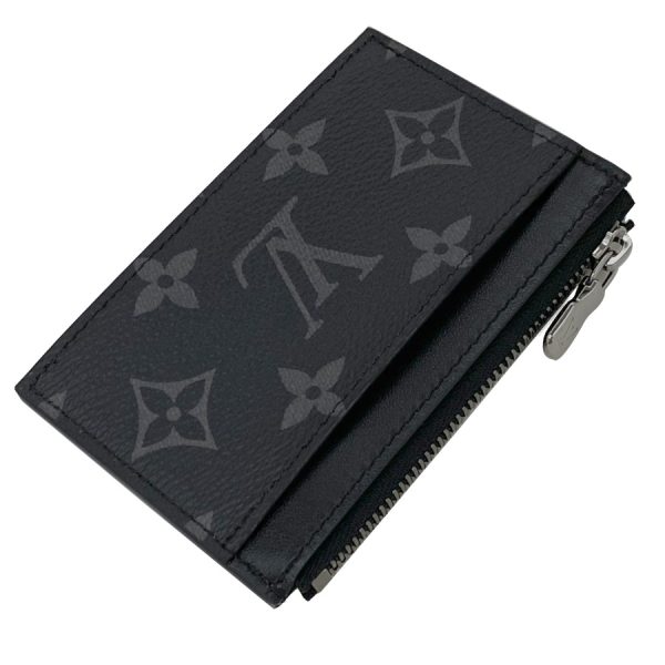 m82253 07 Louis Vuitton Monogram Eclipse Coin Case Card Holder