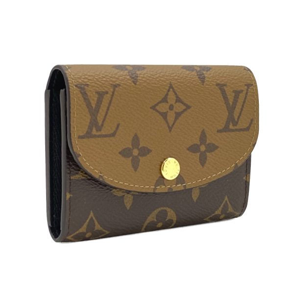 m82333 01 Louis Vuitton Monogram Reverse Coin Case Wallet