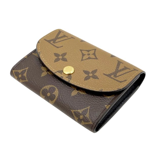 m82333 07 Louis Vuitton Monogram Reverse Coin Case Wallet