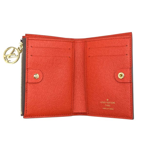 m82381 05 Louis Vuitton Wallet Compact Folding Tonic Orange Gold