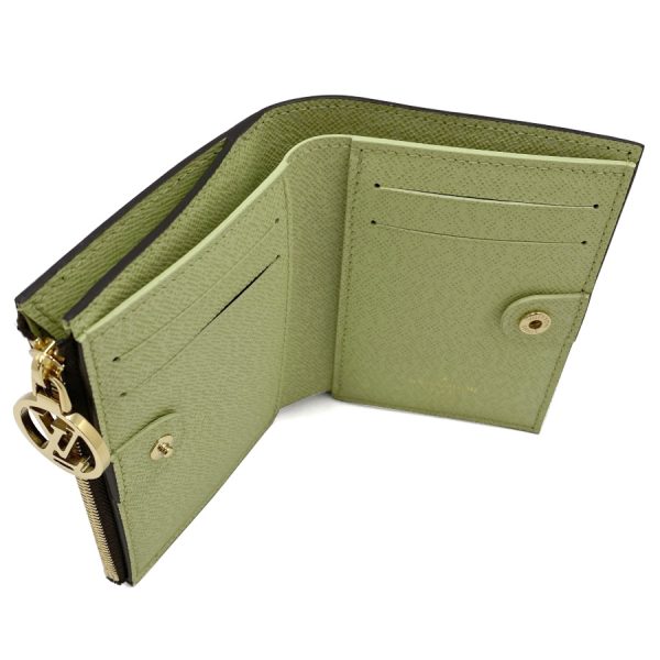 m82382 06 Louis Vuitton Wallet Compact Folding Vert Green Gold