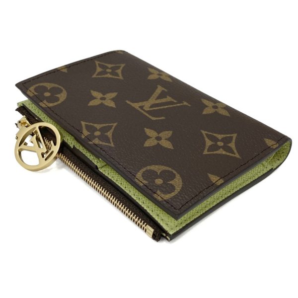 m82382 08 Louis Vuitton Wallet Compact Folding Vert Green Gold