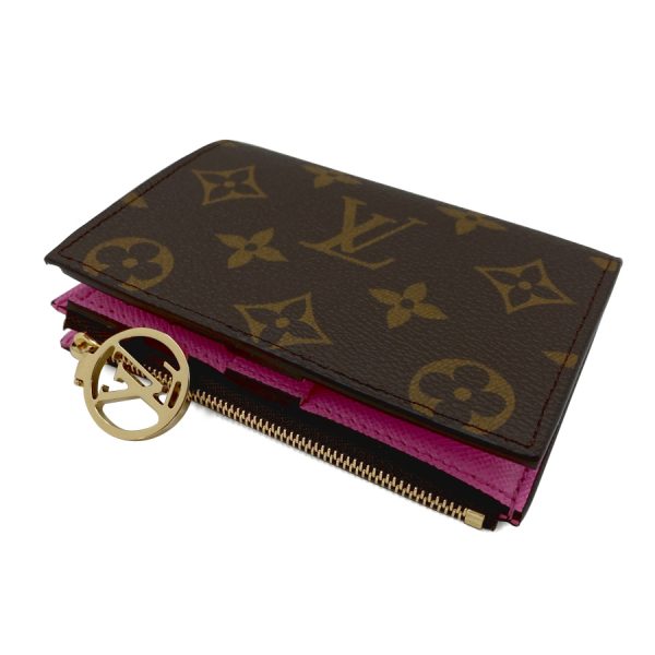 m82383 08 Louis Vuitton Wallet Compact Folding Rose Pink Gold