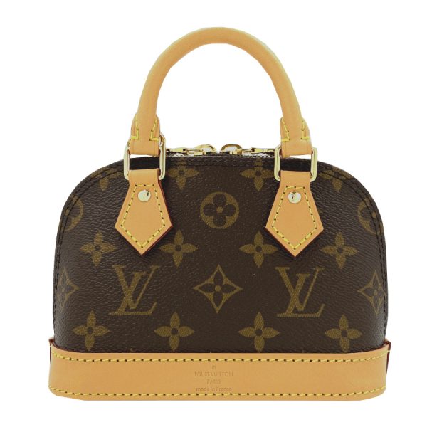 m82717 02 Louis Vuitton Monogram Handbag Nano Alma