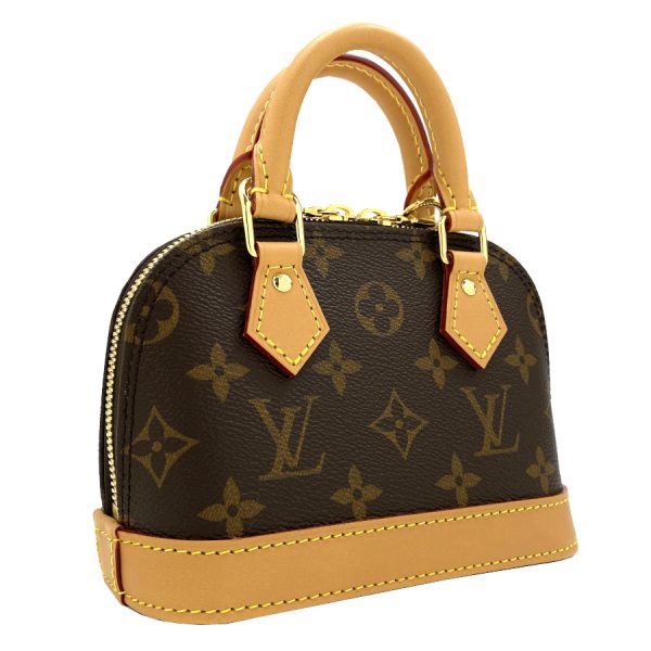 m82717 03 Louis Vuitton Monogram Handbag Nano Alma