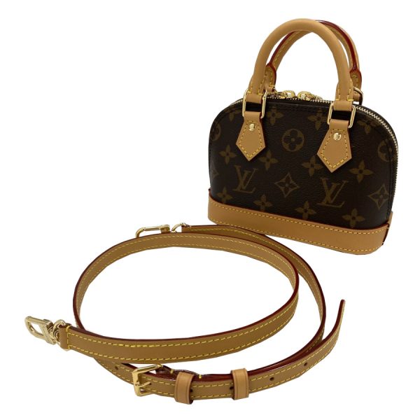 m82717 09 Louis Vuitton Monogram Handbag Nano Alma