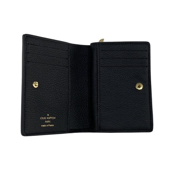 m82902 006 Louis Vuitton Monogram Empreinte Wallet Bifold Gold Black