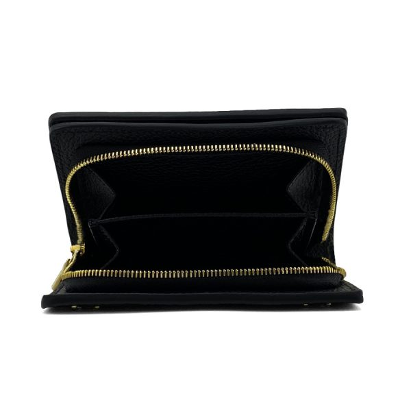 m82902 008 Louis Vuitton Monogram Empreinte Wallet Bifold Gold Black