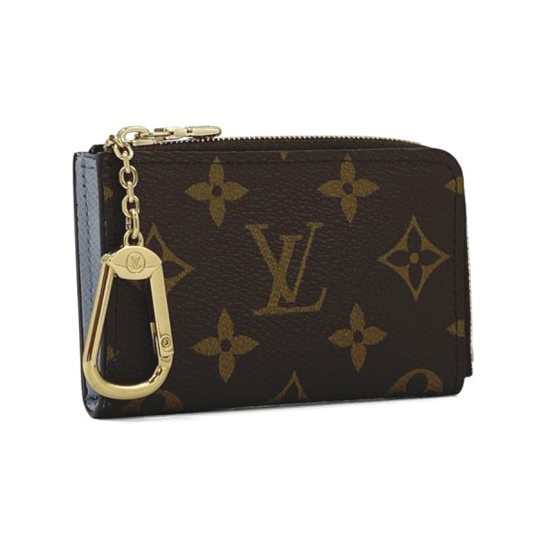 m83612 02 Louis Vuitton Monogram Key Case Porte Cle Noah Blue Olympe